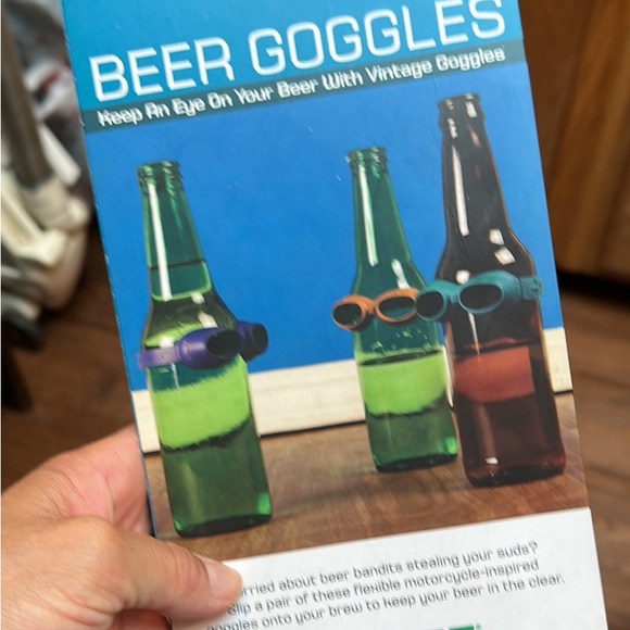 Fun beer bottle “goggles” - Picture 2 of 2